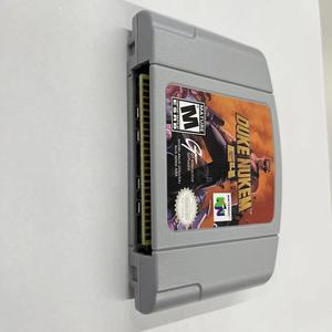 Tarjetas N64 <span class=keywords><strong>Duke</strong></span> <span class=keywords><strong>Nukem</strong></span> 64 EE. UU. NTSC Versión Cartucho de videojuego de 64 bits Regalos de Navidad Idioma inglés - Product Image 5