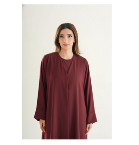 Conjunto de Abaya Árabe para Mujer, Tradicional, Elegante, Informal, Transpirable, a un Precio Muy Razonable - Product Image 1