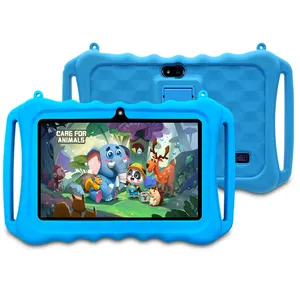 OEM biểu tượng tùy chỉnh Android tablette đổ Enfant màn hình cảm ứng giáo dục trẻ em học tập máy tính bảng Wifi 3G 7 inch trẻ em Máy tính bảng PC