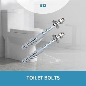 สลักเกลียวโถ<span class=keywords><strong>ชักโครก</strong></span>สแตนเลส B12สำหรับห้องน้ำสไตล์บราซิลติดตั้งบนพื้นชักโครกได้อย่างปลอดภัยรับประกัน5ปี - Product Image 5