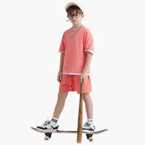 Oem Sweat unisexe en coton éponge français imprimé bouffant Vêtements pour enfants Vêtements d'été vierges pour garçons en vrac Vêtements personnalisés en gros Shorts pour enfants - Product Image 4