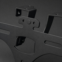 Support de plaque d'immatriculation pliable, éliminateur de garde-boue arrière compatible avec CFMOTO 450MT / IBEX 450 2024-2025