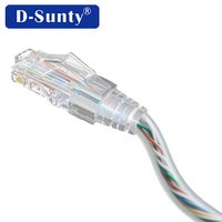 Cable Ethernet Cat5 CCA UTP de 5m para Exteriores, Sin Blindaje, de Alta Velocidad, Cable de Conexión LAN para Computadora, Router, Oficina