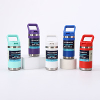Bouteille d'eau isotherme en acier inoxydable à double paroi avec logo personnalisé, design sur mesure pour cadeaux d'entreprise promotionnels, réductions en gros