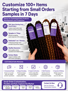 Extensiones de Cabello Trenzado African Darling Jumbo Braid de 230g, Fibra de Alta Temperatura, Ligeras, Duraderas, Resistentes al Fuego, para Crochet - Product Image 6