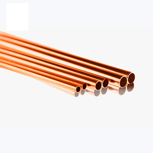 Tubería de Cobre Recta de Alta Pureza 99.99% del Fabricante, 8mm 22mm 35mm C12200, Servicio de Corte de Cobre Rojo para la Industria de Decoración - Product Image 3