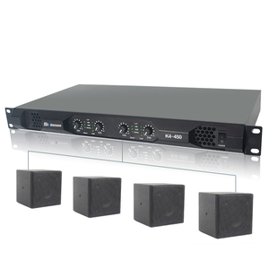 4 chiếc loa neodymium 5inch + Bộ khuếch đại công suất 4CH 450W 700W thiết bị điện hệ thống âm thanh gia đình Hệ thống rạp hát gia đình - Product Image 6