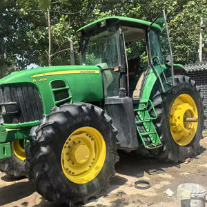 Machines agricoles Tracteurs d'occasion John Dere 6J-2104 100hp 4x4wd Mini tracteur compact Chargeuse frontale Équipement agricole avec CE - Product Image 1