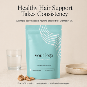 Suplemento Herbal Más Vendido para el Crecimiento del Cabello, Apoyo al Folículo Capilar, Bienestar Capilar Maduro, Biotina, Colágeno, Suplemento Dietético para el Crecimiento del Cabello en Mujeres - Product Image 6