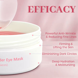 Mascarilla de Colágeno de Salmón Natural OEM ODM para Reducir Arrugas, Parches Anti-Ojeras - Product Image 4