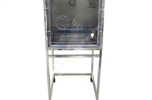 MT Medical Equipment 304 Edelstahl Langlebiger Veterinär-Ein kammer käfig Haustier Tierarzt Sauerstoff käfig für Tiere - Product Image 3