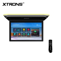 Monitor de Techo para Auto XTRONS de 15.6 Pulgadas con Android, Pantalla Táctil IPS 1920x1080, Plegable, con Sonido Superior y Entrada HD, Reproducción de Video 4K