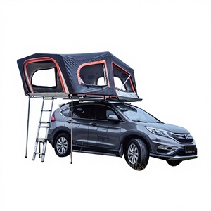 Tente de toit Marvelous Roof, tente de camping pour toit de voiture à coque rigide avec un grand espace intérieur pour 3 à 4 personnes, camping en plein air - Product Image 1