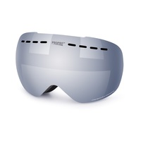 Vente en gros Lunettes de ski sphériques polarisées sans monture pour hommes et femmes Lunettes de ski double couche Lunettes de ski personnalisées