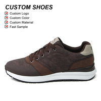 Baskets en cuir pour hommes chaussures de sport de course baskets pour hommes chaussures décontractées pour hommes vente en gros de nouveautés à la mode