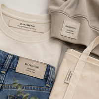 Fabricante de Etiquetas al por Mayor, Suministro a Granel, Etiquetas Textiles Gráficas Suaves, Lavables, de Alta Tenacidad, Personalizadas para Camisetas de Hombre, OEM, ODM