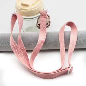 かわいいクマ刺繍入りウォーターボトルランヤード調整可能電話ストラップ & 耐久性のあるウォーターボトルキャリアストラップ - Product Image 3