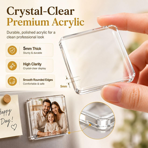 Wholesale Transparent Customizable Lightweight Surface Magnetic Acrylic DIY for Handmade Projects Creative Design - Product Image 2