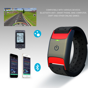 Moniteur de fréquence cardiaque Chileaf, nouvelle arrivée, groupe fitness, haute précision, ANT+ BLE, bracelet, étanche IP67, rechargeable, ABS+silicone - Product Image 5