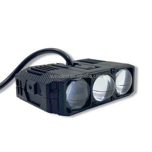 ไฟสปอร์ตไลท์แบบ Bi-led 12V 24V ขายส่ง 85w ไฟ LED สำหรับรถยนต์ 80000lm ไฟตัดหมอกสีขาวอำพัน - Product Image 1