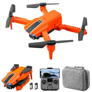 Mini Drone küçük boy vücut 10 dakika uçuş süresi 4K çift kamera çiftli pil 50 Zoom telefon kontrolü S65 Drone