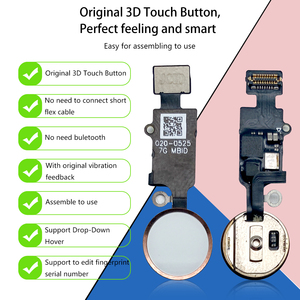 <span class=keywords><strong>Bouton</strong></span> d'accueil capteur d'empreintes digitales câble flexible pour <span class=keywords><strong>IPhone</strong></span> 7 7 <span class=keywords><strong>Plus</strong></span> <span class=keywords><strong>8</strong></span> <span class=keywords><strong>8</strong></span> <span class=keywords><strong>Plus</strong></span> <span class=keywords><strong>bouton</strong></span> d'accueil universel avec pièces de capteur d'empreintes digitales - Product Image 6