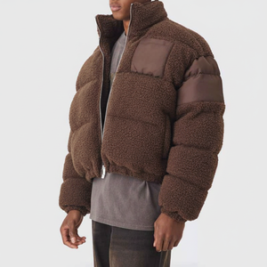 High Quality Custom Puffer <b>Jackets</b> <b>Corduroy</b> Puffer Down <b>Jackets</b> for <b>Men</b> Polar Fleece Thick Winter <b>Jackets</b> for <b>Men</b> - Product Image 1