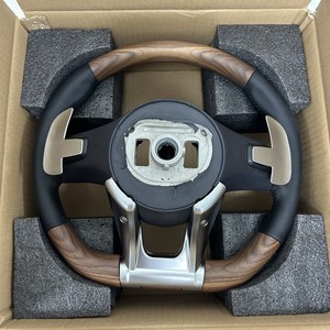 Volante de madera personalizado y ensamblado a medida para <span class=keywords><strong>Mercedes</strong></span> Benz GLC 43 <span class=keywords><strong>GLS</strong></span> <span class=keywords><strong>600</strong></span> GLE 43 GLE53 GLE 63 - Product Image 5