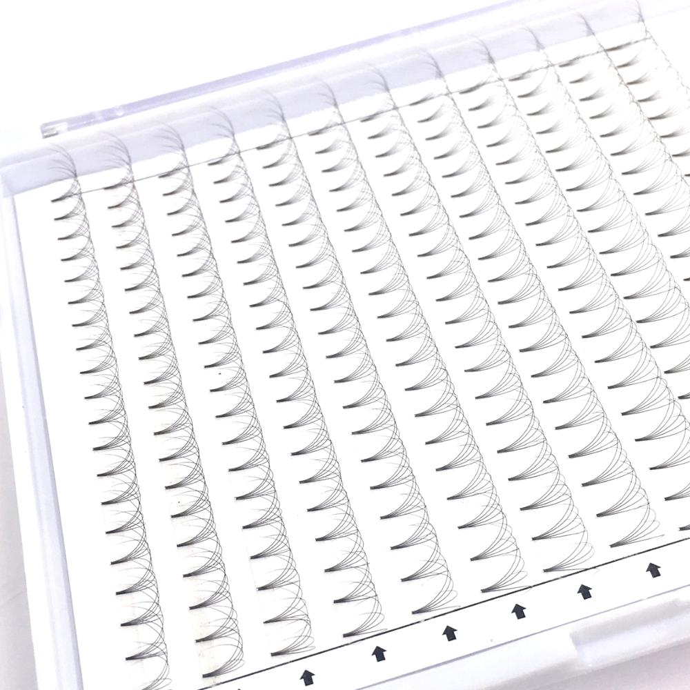 Готовые ресницы 0,07 мм, 0,1 мм, накладные ресницы, бесплатные натуральные накладные ресницы, образцы ручной работы, товары для объемных ресниц