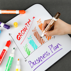 Mobee P-233 Biểu Tượng Tùy Chỉnh Nib Màu Khô Xóa Nhanh Chóng Làm Khô Bảng Trắng Đánh Dấu Thiết Kế Mới Bảng Bút Màu Sáng Đánh Dấu - Product Image 5