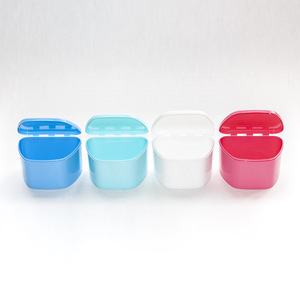 HUIYA <b>Denture</b> Case Plastic Storage <b>Box</b> For Teeth Orthodontic Retainer Care - Product Image 4