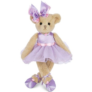 <span class=keywords><strong>Orsacchiotto</strong></span> Ballerino Personalizzato con Logo, Carino <span class=keywords><strong>Orsacchiotto</strong></span> Rosa e <span class=keywords><strong>Viola</strong></span> con Vestito per Regalo di Compleanno per Ragazze, Peluche per Bambini - Product Image 4