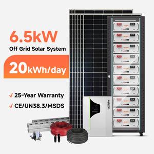 6.5kW Standalone Off Grid <b>Solar</b> PV System Factory Direct Full <b>Kit</b> for Household Daily <b>Power</b> Supply - Product Image 2