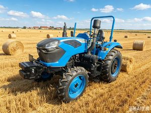 Tracteur agricole 4x4 Zhongnong Boding BD504 50 CV, moteur Tier 3, boîte de vitesses 12+12, équipement agricole durable pour terres sèches et humides - Product Image 1