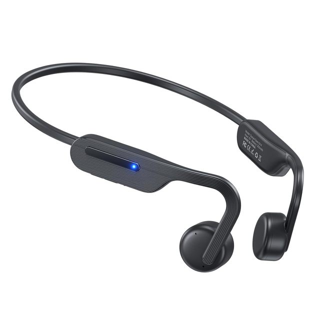 True bone conduction BT headphones, running, cycling and swimming sports headphones
