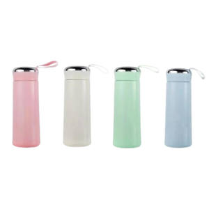 Bouteille d'eau en verre de 400 ml pour thé, vente en gros d'usine, tasse thermos en verre sous vide de 13 oz - Product Image 1