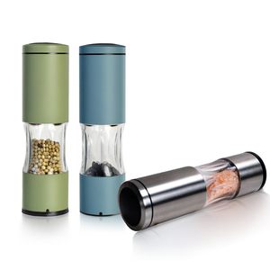 Nordic Style Matte Texture Light Green Manual <b>Pepper</b> Salt & <b>Pepper</b> Mill Sets Stainless Steel - Product Image 5