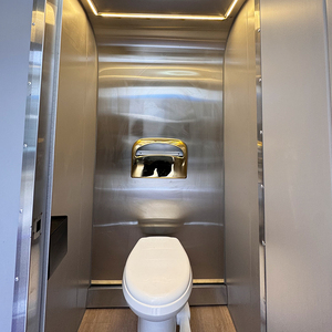 Không khí cầm tay điều kiện tự Chứa sang trọng nhà vệ sinh Trailer cho bán Trung Quốc nhà máy cắm trại văn phòng khách sạn - Product Image 4