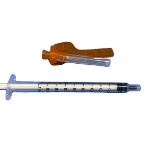 Aanpasbare Veilige En Betrouwbare 0.5 Inch 14G-34G Roestvrijstalen Injectornaalden Injectienaalden Injectiespuit