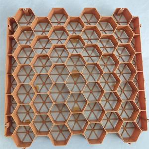 Grille de pavage en plastique HDPE, couleurs noir, vert, marron, blanc, pour plantation extérieure en nid d'abeille, stabilisateur de gravier pour allées et pavés. - Product Image 3