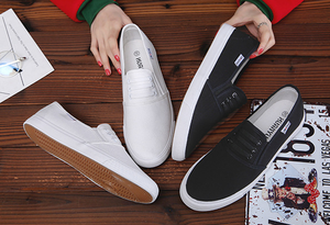 Factory Direct <strong>Wholesale</strong> Classic Low Cut Flat Plain <strong>Blank</strong> White Black Casual <strong>Canvas</strong> Shoes <strong>Sneakers</strong> for Men Zapatos - Product Image 6