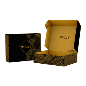Mail letter box and corrugated shipping/packaging boxes with custom logo