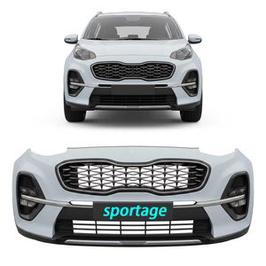 Per Kia <span class=keywords><strong>Sportage</strong></span> 2019-2022: Gruppo Paraurti Anteriore 86511F1500 86511F1510 86511P1000, Kit Carrozzeria, Griglia, Copertura Fendinebbia - Product Image 1