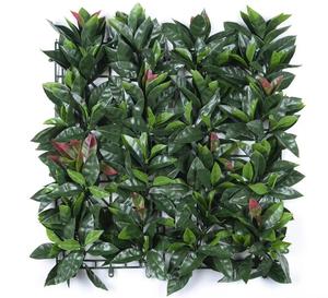 Fatti a mano outdoor uv resistito pe faux siepe di bosso rotoli parete verticale di legno di bosso verde pannelli per giardino verticale di arte di alta qualità - Product Image 2