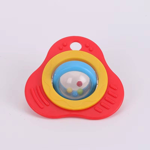 Jouets à mâcher souples pour bébé sans BPA, hochet en plastique, jouet musical éducatif - Product Image 1