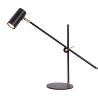 NModern Lampe de bureau LED réglable en acier inoxydable Hôtel Personnalité Art Lampe de table de bureau
