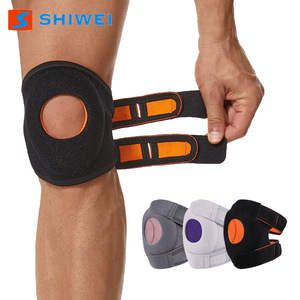 Soporte de rótula para hombre con amortiguador de silicona para protección de rodilla, soporte para baloncesto y saltar la cuerda, ajuste adaptable - Product Image 2