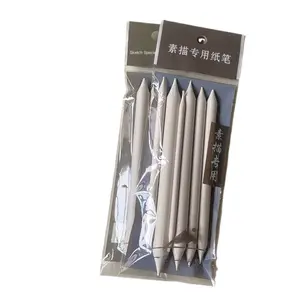 Perlengkapan Seni 3 Pcs Kertas Sketsa Stump Art Kertas Gambar Tongkat Penghapus Pencampur Smudge Stump - Product Image 6