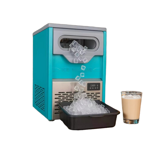 Factory Price High-end Mini Cube Ice Maker 18kg/24h Shortage Detection & Protection High Efficiency Engine Motor Commercial Use