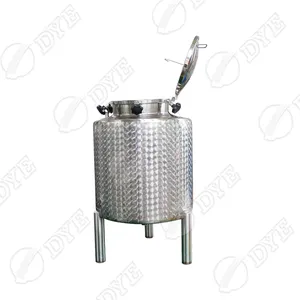 DYE Stainless steel square cosmetic diesel fuel storage tank